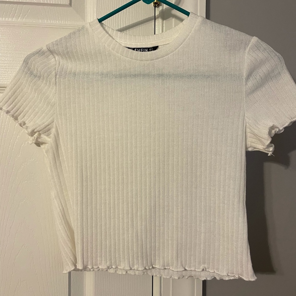 Brand: SHEIN- Size: Small- Color: White